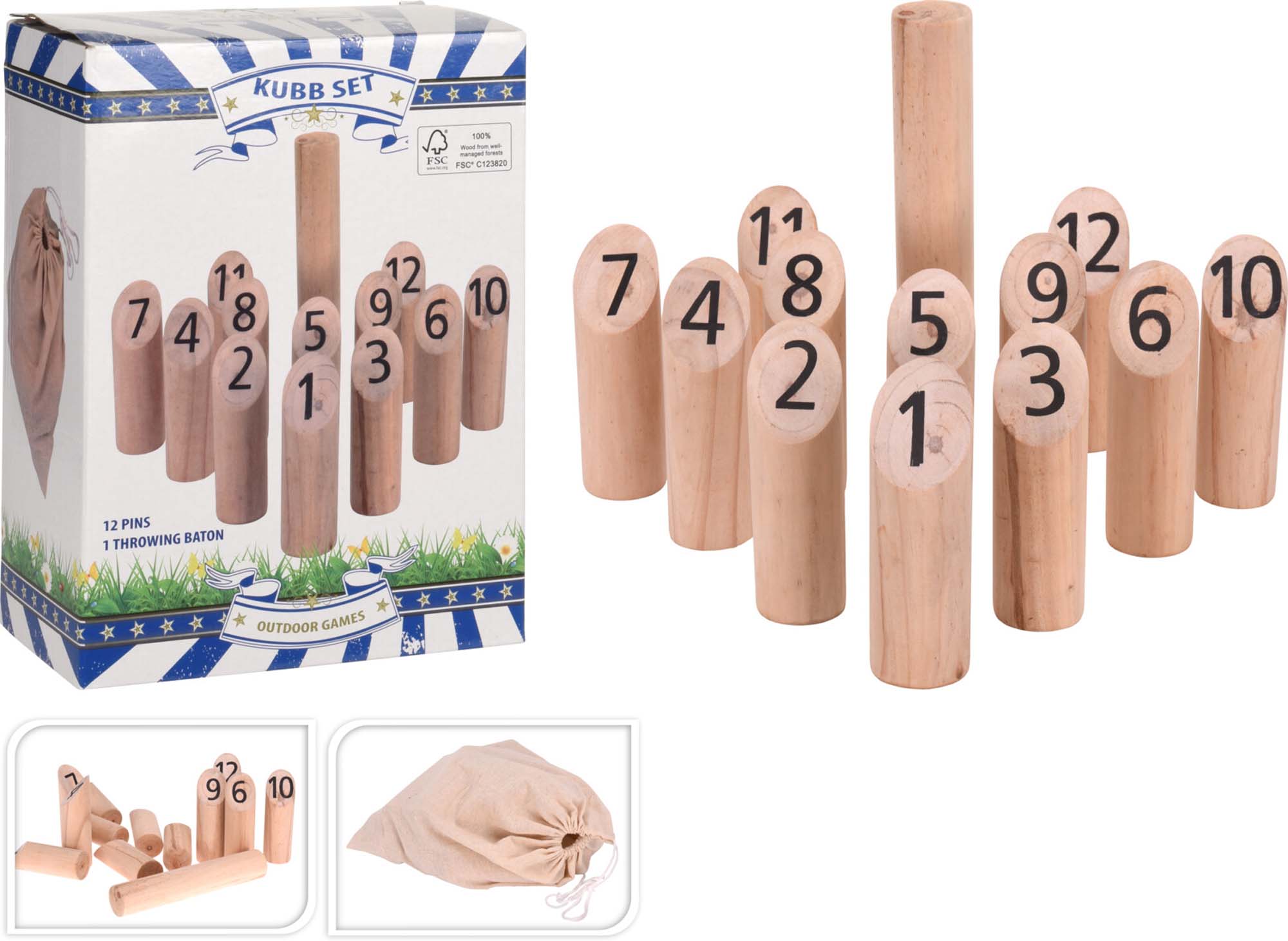 EXCELLENT EXCELLENT Kubb Set – foto 5