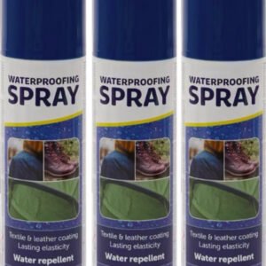 3x Waterdichtspray - waterafstotende spray voor textiel - schoenen en kleding - 3x 300ml
