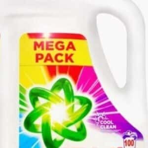 Ariel Gel Concentrated Color Cool Clean - Voordeelverpakking 1x 5L. vloeibaar Wasmiddel Voor 100 Wasbeurten