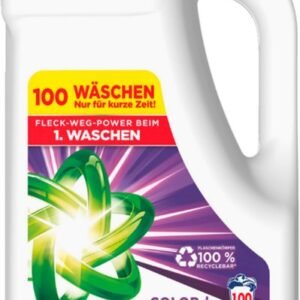 Ariel wasmiddel Vloeibare Kleur+ - 5 Liter - 100 Wasbeurten