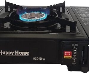 Draagbaar Gasfornuis Camping - Gas Kookplaat 2200W met Koffer - Ideaal voor Kamperen