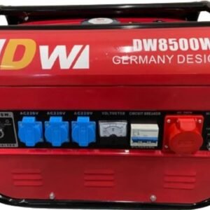 Generator 2,8KW - DW8500W - Stroomgenerator - trekstart sleutelstart - 220V - 380V - Duitse degelijkheid - Aggregaat - Overspannings beveiliging