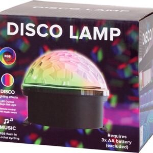 Eurodomest - Disco Lamp - 16 cm - Met Afstandsbediening