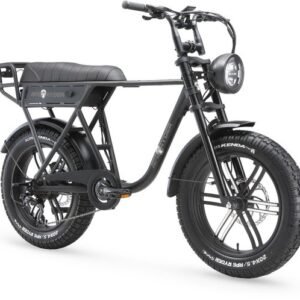 Ape Ryder A10 Pro - Fatbike - Zwart - 20x4.5 inch - Accu 36V (10Ah) - 250W Achterwielmotor - Shimano 7 Versnellingen - Hydraulische Remmen