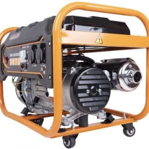 Huttenberg stille generator / aggregaat 3,3 kW – benzine – mobiel – noodstroom - groupe electrogene