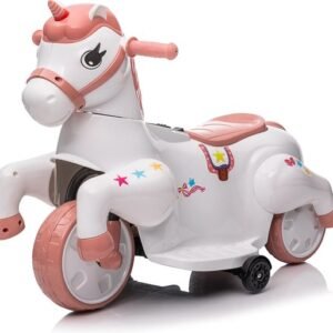 Kiddocruiser Elektrisch Speelgoedpaard 6V – Beweging, Muziek en Magie voor Jonge Ruiters