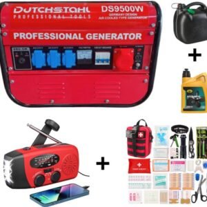 SentraGuard Noodpakket - Noodstroom - Noodpakket - Generator 2.8KW - Noodradio en toebehoren