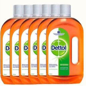 Dettol Allesreiniger Desinfecterend – 750 ml – Verwijdert 99,9% van Bacteriën - 6 Flessen - Voordeelpack