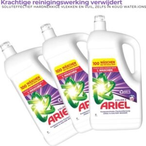 Ariel - Vloeibaar Wasmiddel - Color - 3 x 100 Wasbeurten