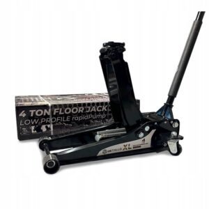 Hydraulische auto/bus krik - 4 Ton draagvermogen - garagekrik - extra laag model - floorjack - Metallo