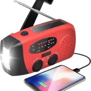SOLAR Noodradio [Powerbank 4000mAh][LED Light][Radio][SOS]