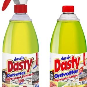 Dasty Ontvetter - Keukenreiniger - 1x Spuitfles - 1 x Navulling - totaal 2x 1000ml