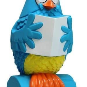 Atelier Pierre - Meneer de Uil Spaarpot H 19 cm - Multicolor