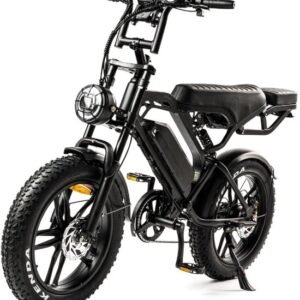 V20 Pro Fatbike zwart 2025 – Elektrische Fatbike – Hydraulische Remmen – 48V 15Ah