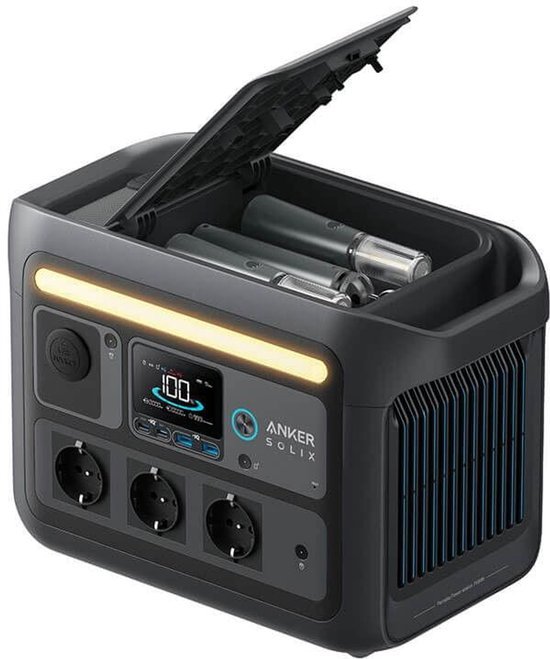 Anker SOLIX C800X - 768Wh - Portable powerstation - Backup stroomuitval - Camping - Outdoor