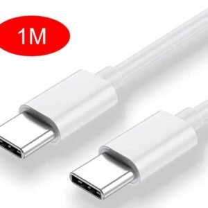 USB C kabel - usb c naar usb c kabel - 1 meter- USB-C to USB-C - 4A - geschikt voor alle apparaten met USB-C, Latop, PC, tablet etc -
