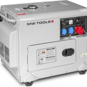 Diesel generator 6kW 3x400V+1x230V MW Tools DG65E
