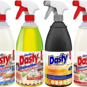 Dasty Ontvetter Voordeelpack - 4PACK - Baking Soda, Citroen, Power & Marseille | 4 liter dasty