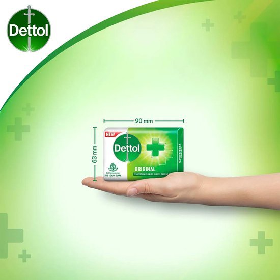 Dettol - Original - Antibacteriële - Zeeptablet - Handzeep - 6x 100 gram - Voordeelverpakking