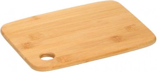 Snijplank Bamboe - Klein - Houten snijplank - 100% milieuvriendelijk - 19.5x15x0.8cm