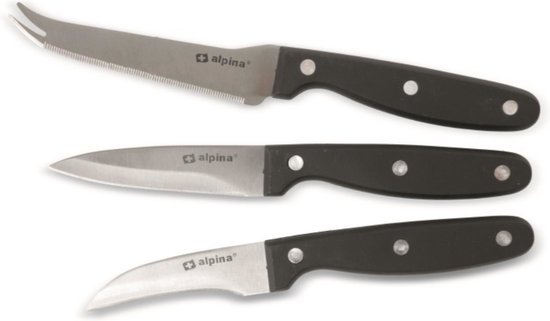 Alpina Luxe Messenset RVS 3-delig